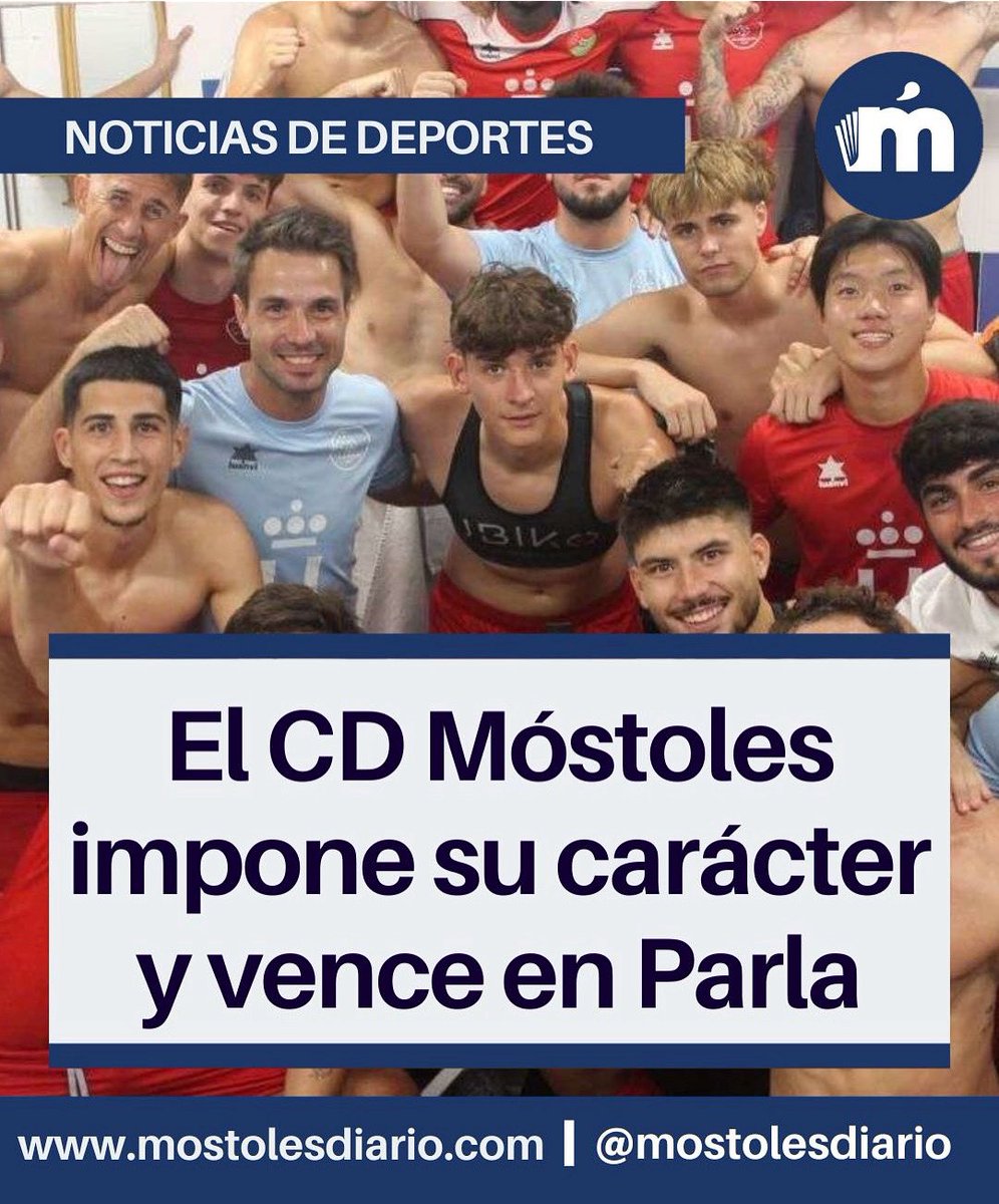 ⚽ El CD Móstoles gana 0-1 en Parla con solidez y carácter.

🧤 El portero Brea fue clave con paradas decisivas que evitaron el empate local.

🏆 El miércoles reciben a la AD Torrejón buscando el pase a la final regional.

🔗 acortar.link/pkPt2q
