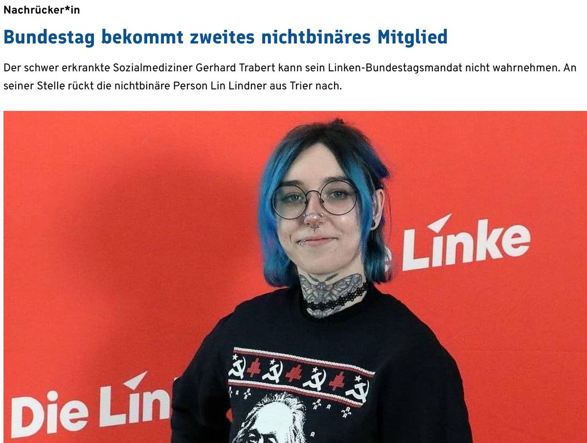 Schwer erkrankt, ja.