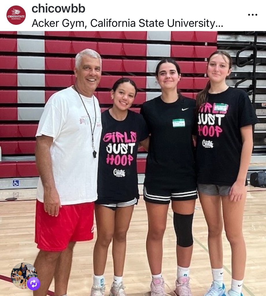 ChanelLee_2's tweet photo. Chico State Basketball Camp. 8/14/25. https://t.co/jBJaNj7IqC