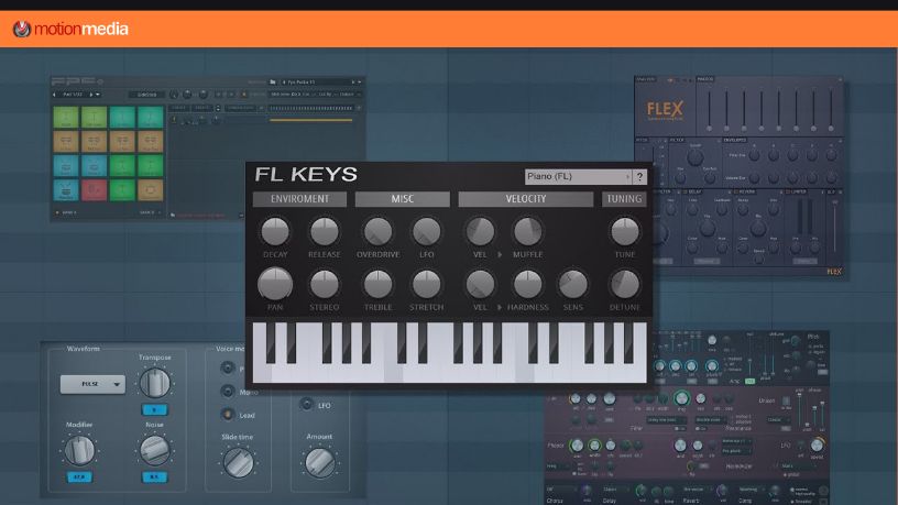 motionmediallc's tweet image. FL Studio plugins = unlimited sound design.

From Flex &amp;amp; FPC to Harmor &amp;amp; Citrus, discover how to load, tweak, and create your own signature style. Don’t just make music; craft it!

Shop now: buff.ly/kcHD6GK 
Learn more: buff.ly/QtPVTyi 

#FLStudio #MusicProduction