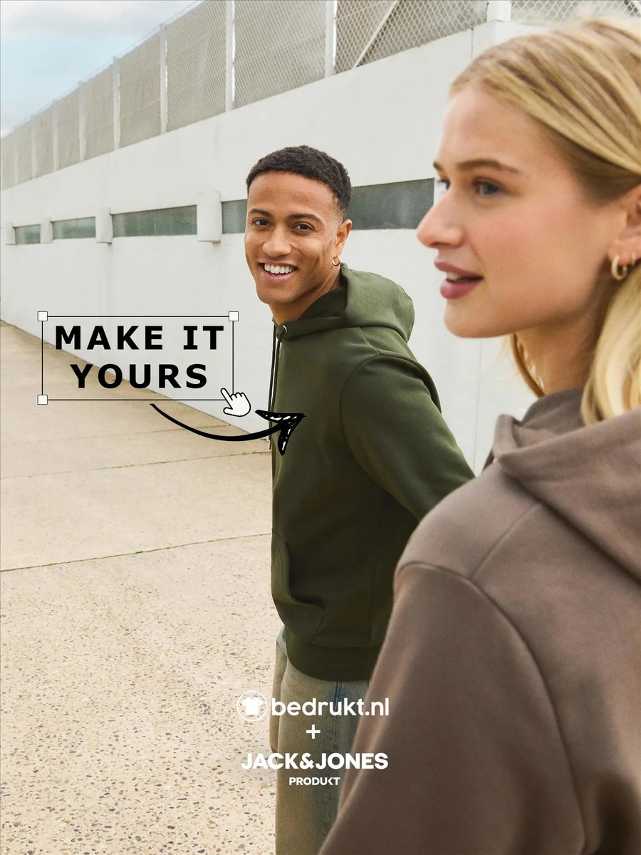bedrukt's tweet photo. 🔥 Nieuw bij https://t.co/7awEDKBz5c: laat nu je Jack &amp; Jones hoodie bedrukken!
Topmerk + topkwaliteit druk = best of both worlds.
👉 Keuze uit veel moderne kleuren.
Alleen bij de eerste &amp; beste kledingdrukker van NL: https://t.co/7awEDKBz5c.
#JackAndJones #Bedrukt https://t.co/OLUBvxhpzx