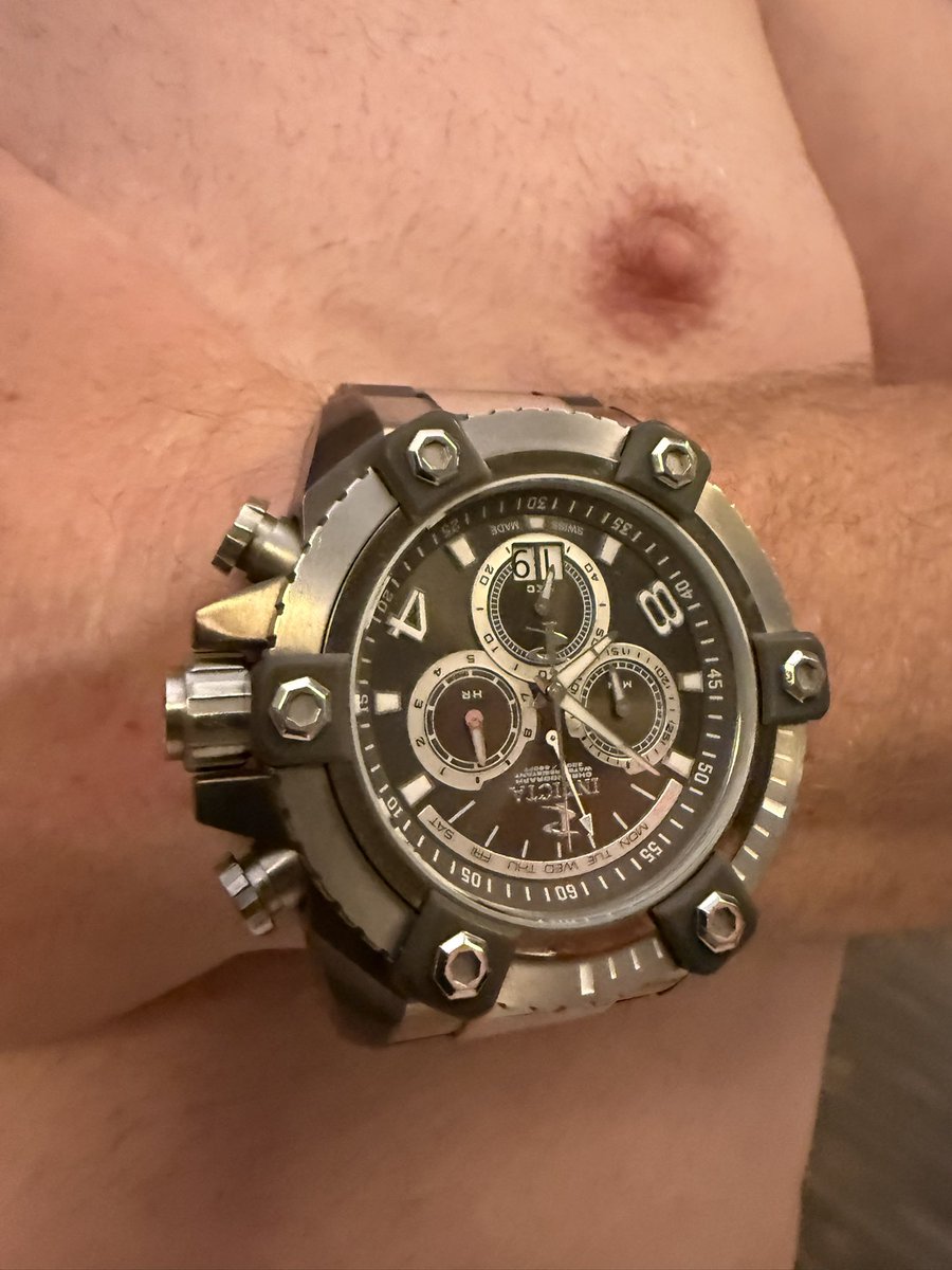 This evenings wrist wear here on holiday