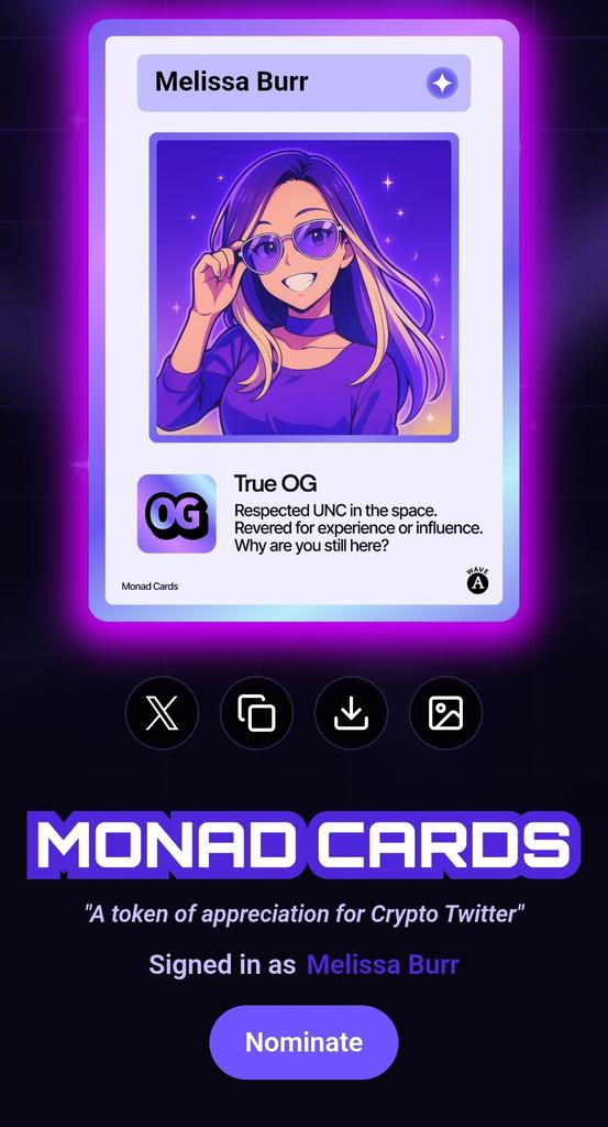 I look pretty cool 😎 

Thanks <a href="/keoneHD/">Keone Hon ⨀</a> and <a href="/monad/">Monad (mainnet arc)</a> 🫡