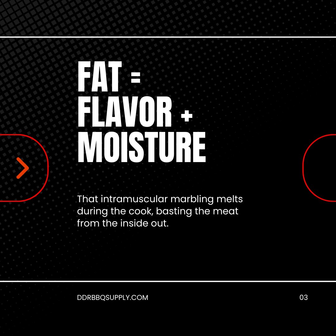ddrbbqsupply's tweet image. Trim the excess, not the magic. That fat is what turns meat into melt-in-your-mouth BBQ.

🔥 Follow DDR BBQ Supply for real pitmaster tips that bring the flavor home.

#FatMeansFlavor #BBQTips #BrisketTrim #MeatScience #GrillMaster #BarbecueBasics #BBQSecrets #SmokedMeat