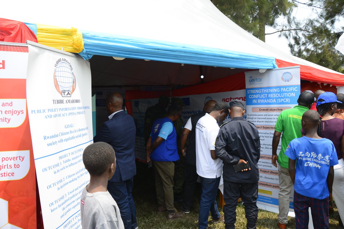 sowpeace1's tweet photo. We’re proud to showcase our work at the @KarongiDistr  Open Day &amp; Exhibition 🌱✨

Under the theme “Hinduka Wigire, Umuturage ku Isonga,” we invite you to stop by our stand, connect with us, and learn how TUBIBE AMAHORO is driving change together with communities. 💚 https://t.co/NJkTVeeMN3