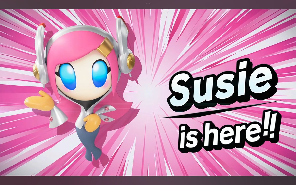 MY GOAT IS BACK 

#KirbyAirRiders #susie