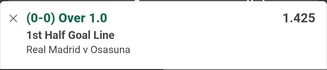 Challenge bet 1💥

🎯 £25-£1000

💰 £25-£40

📝 Wait for 1.6 odds