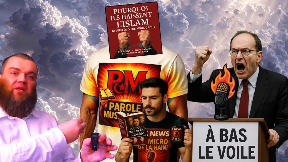 NE SOYONS PAS DES MOUTONS - A BAS LA HAINE ISLAMOPHOBE - youtube.com/watch?v=qDcCWi…