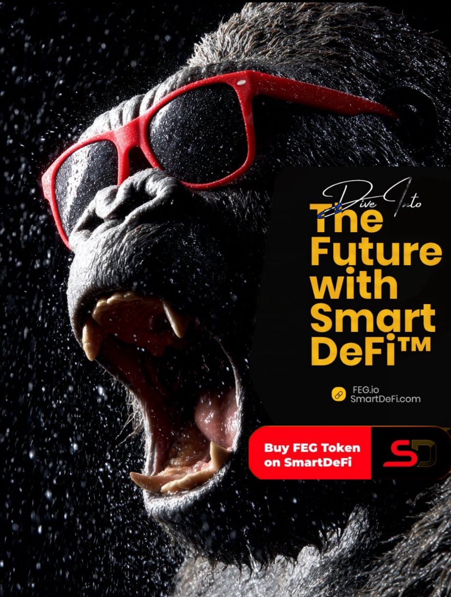 F3Gitt's tweet image. $FEG season

#FEGtoken 

#SmartDeFi