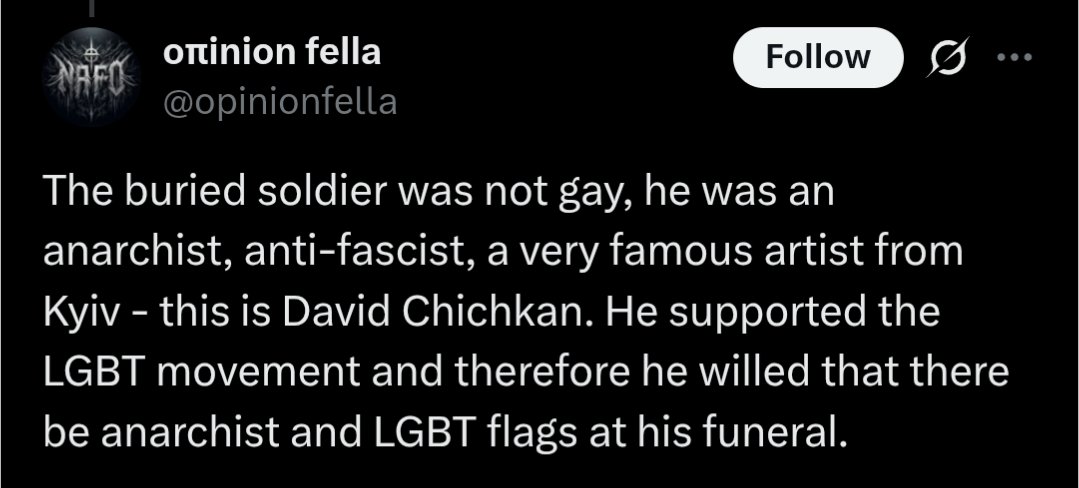 according to euro RWers, this is the based vanguard that must be armed and financed indefinitely to defend europe from multiculti and the mongol islamic h0rdes

i can forgive retarded libs for supporting hoholstan - they are retarded after all. but right-wingers in europe and