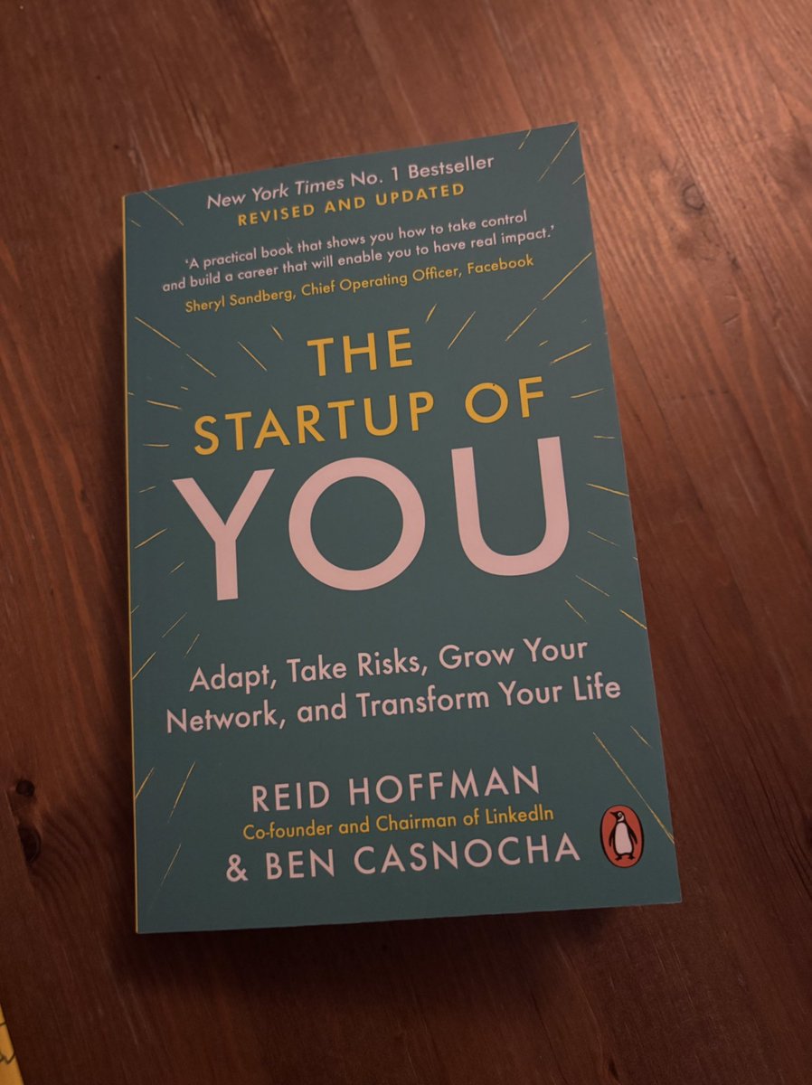 En nog een oudje! 2012. Tenminste deze eeuw 😅

Heerlijk boek! ‘The startup of you’ dat vooral over jou en de omgeving gaat.

#digitaletuin25