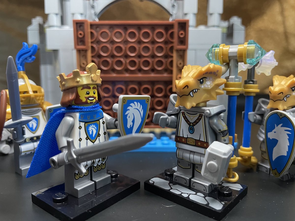 _MightyRaptor's tweet photo. The Set Build Is Coming Underway Slowly But Little More To Go. #lego #dragonborn #dragon #knights #fantasy #wolf #wolfpack #horseknights #shields #mortals #factions #paladins https://t.co/ZSzZk5I2gS