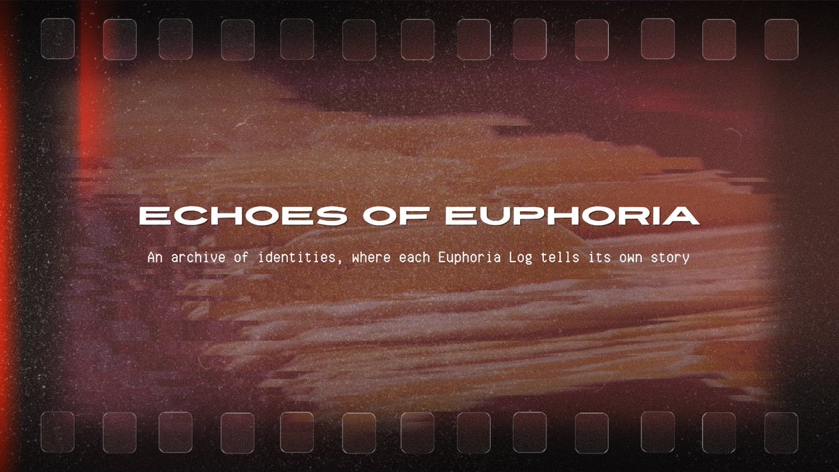 ⠀
Every 𝗶𝗱𝗲𝗻𝘁𝗶𝘁𝘆 carries its own fragments, every story deserves an archive. Here’s where we begin, our 𝗘͟𝘂͟𝗽͟𝗵͟𝗼͟𝗿͟𝗶͟𝗮͟ ͟𝗟͟𝗼͟𝗴͟. Drop yours and let the echoes intertwine. 
⠀⠀