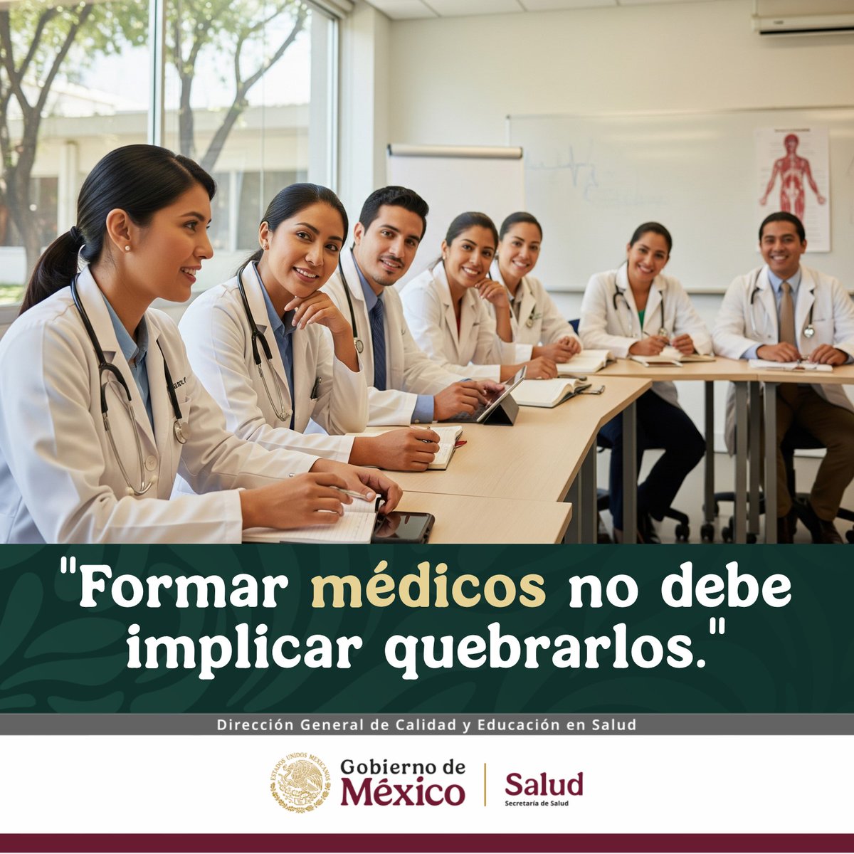 #EducaciónenSalud        #Médicosenformación