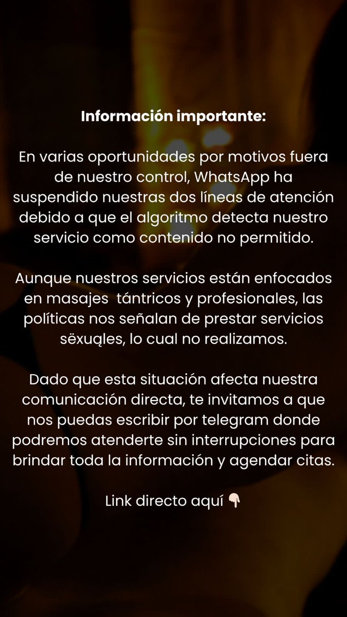 Sajani spa cali
Telegram 
t.me/+573176636640