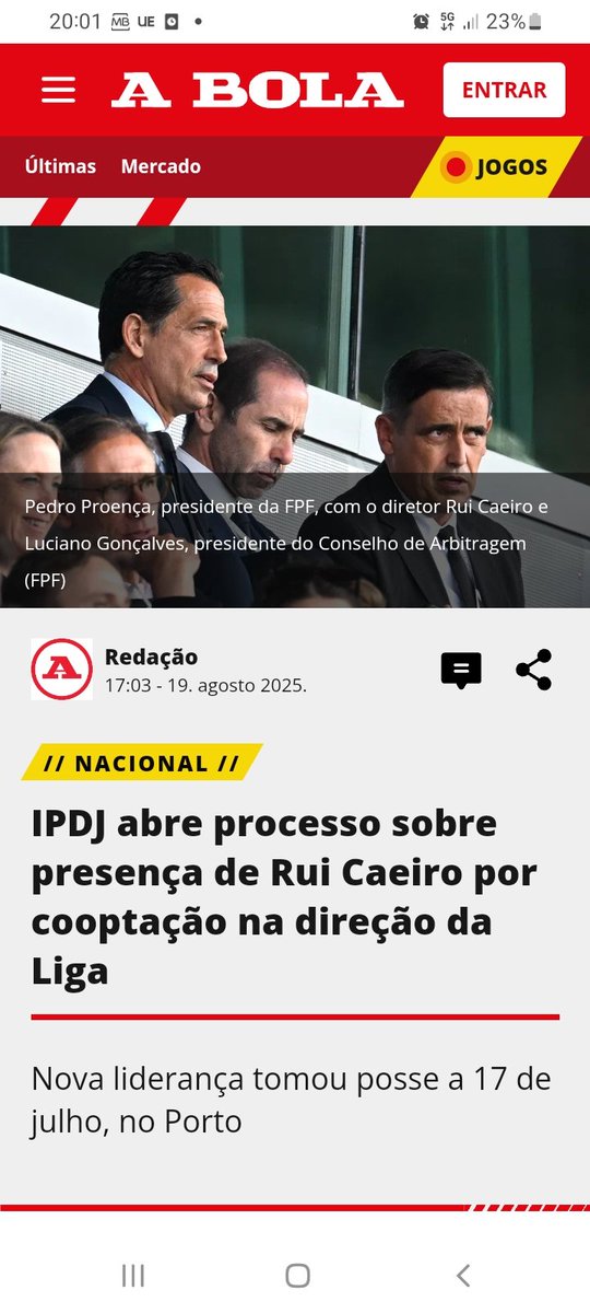 Tiago Godinho (@tiagojcgodinho) on Twitter photo Liderar o <a href="/SLBenfica/">SL Benfica</a> é escolher os melhores,dando as condições para terem sucesso, mas é também liderar fora de campo.O João no <a href="/Record_Portugal/">Record</a> e no podcast do <a href="/BenficaVencera/">João Diogo Manteigas</a> expôs a situação e aqui estão as 1 ° repercussões.
Viva o Incomparável,o Sport Lisboa e Benfica! 🔴⚪️ Liderar o <a href="/SLBenfica/">SL Benfica</a> é escolher os melhores,dando as condições para terem sucesso, mas é também liderar fora de campo.O João no <a href="/Record_Portugal/">Record</a> e no podcast do <a href="/BenficaVencera/">João Diogo Manteigas</a> expôs a situação e aqui estão as 1 ° repercussões.
Viva o Incomparável,o Sport Lisboa e Benfica! 🔴⚪️