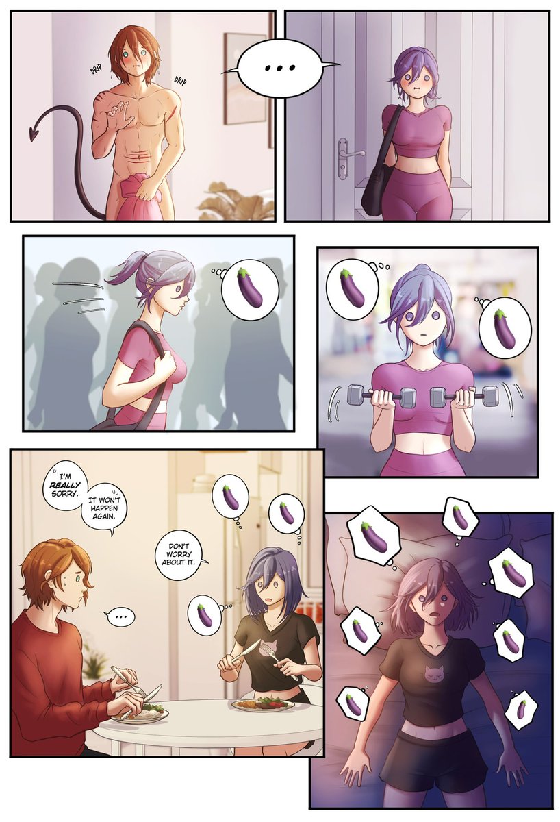 rod_nym's tweet photo. ✨Incubus Roommate/Ch.3, pages 17-19 🔞

You brought this massive wave of hornee aura on yourself, Max, now deal with it 🌝 https://t.co/3MKVRY1E1v