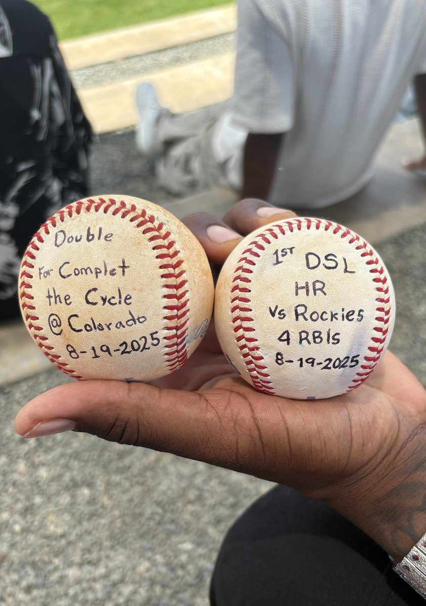 OF Royelny Strop had a memorable performance in the DSL Cardinals final game of the regular season this afternoon.

The 17-year-old hit for the CYCLE and clubbed his first professional homer run (a grand slam) as part of a 4-for-6, 8 RBI game in the team's 19-2 win at Colorado.