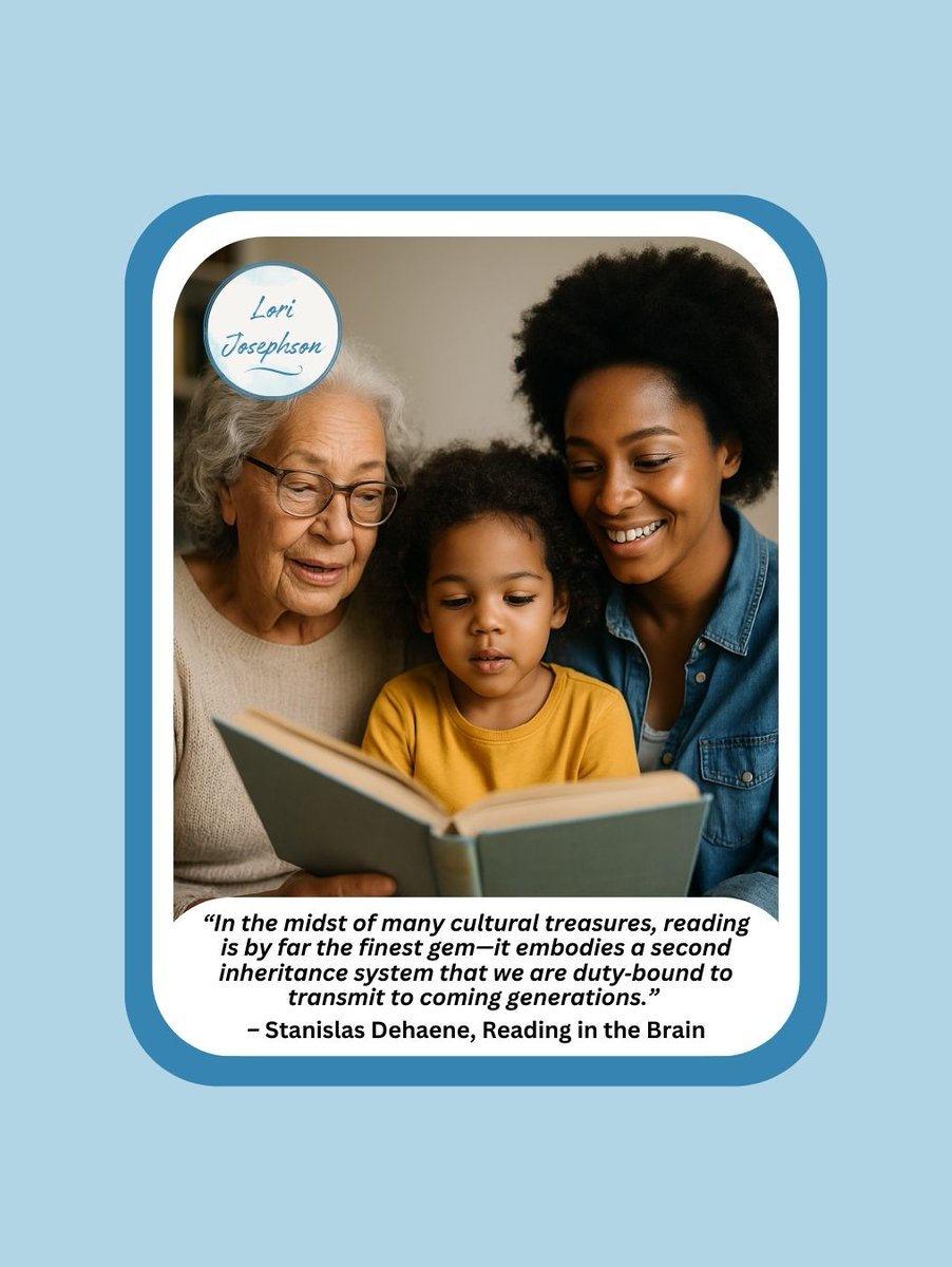 Literacy isn’t just a skill—it’s a legacy. 🌟 Passing down the power to read, learn, and grow is one of the greatest gifts we can give the next generation.

#ReadingInTheBrain #StanislasDehaene #LiteracyLegacy #ScienceOfReading