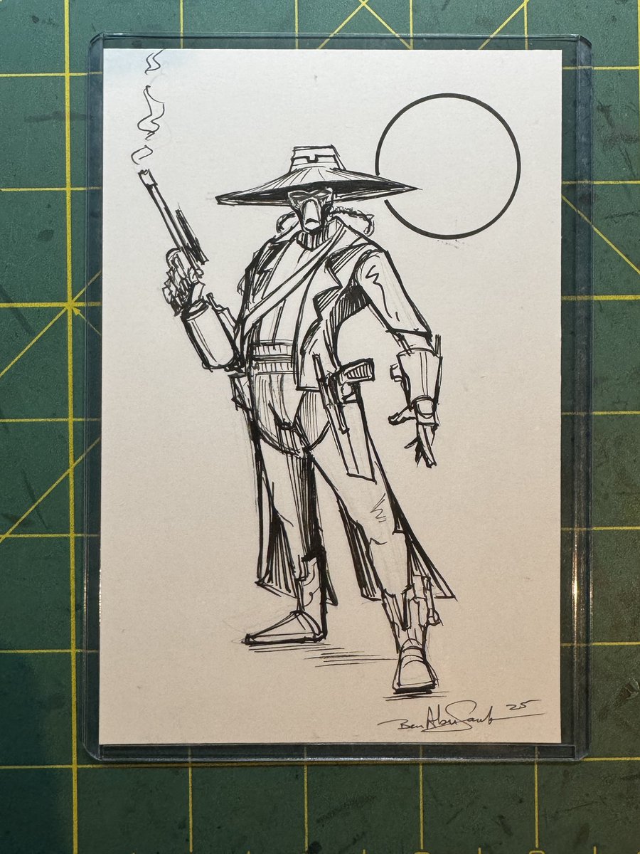 Recent quick draws on whatnot streams. PEW PEW!!! #starwars #sketch #starwarsart #sketchcards #copic #clonewars