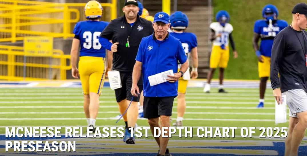 Gator995's tweet image. The Cowboys will take the field in 11 days to face off against Louisiana Christian, and Coach Viator just announced his first preseason depth chart...

READ MORE&amp;gt;&amp;gt;&amp;gt; gator995.com/mcneese-presea…