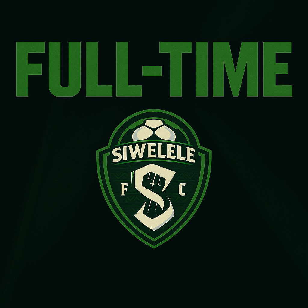 Full-Time at Dr Lucas Moripe Stadium:
<a href="/Siwelele_FC/">Siwelele Football Club</a> 0️⃣-1️⃣ <a href="/polokwane_city/">#RiseAndShine</a>

A tough battle at home, but the visitors take all three points. 💔⚽️
We regroup, we fight, we rise. 🟢⚪️ #HelaYalo #SiweleleFC