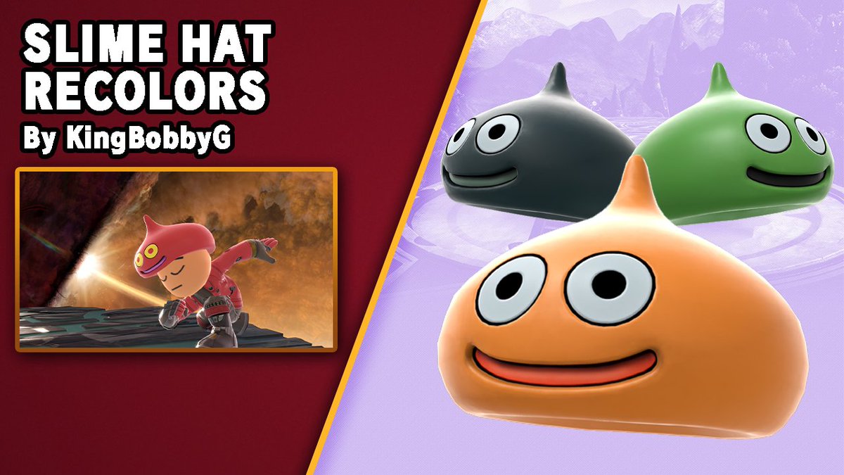 Wave 4 of the Mii Costume Recolor Pack is available now, including the Knuckles Set, Isaac Set, Geno Set (with a version for @/SeanHicksART's deluxe mod), and Slime Hat. Links to all 4 individual mods and the master pack below