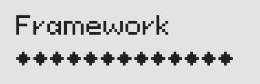 oofbaroomf's tweet photo. @FrameworkPuter does nobody else see the 13 dots? https://t.co/cBSJNE4IEH