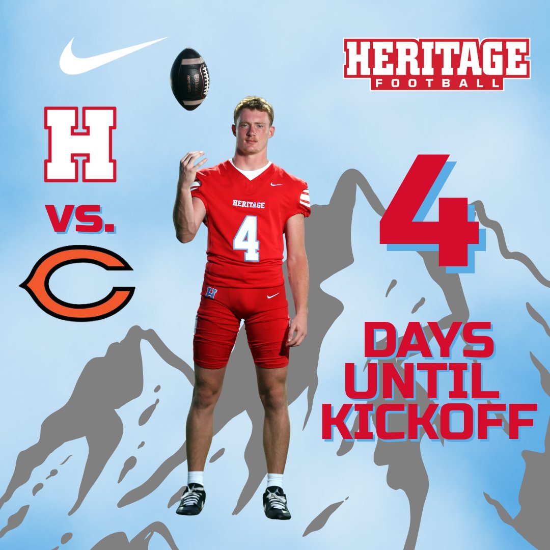 HHS_MNTNEER_FB's tweet photo. 🏈🏈🏈🏈 #hhsfootball #mountaineerfootballfamily #heritagefootballfamily #climb https://t.co/2OrBQyUasc