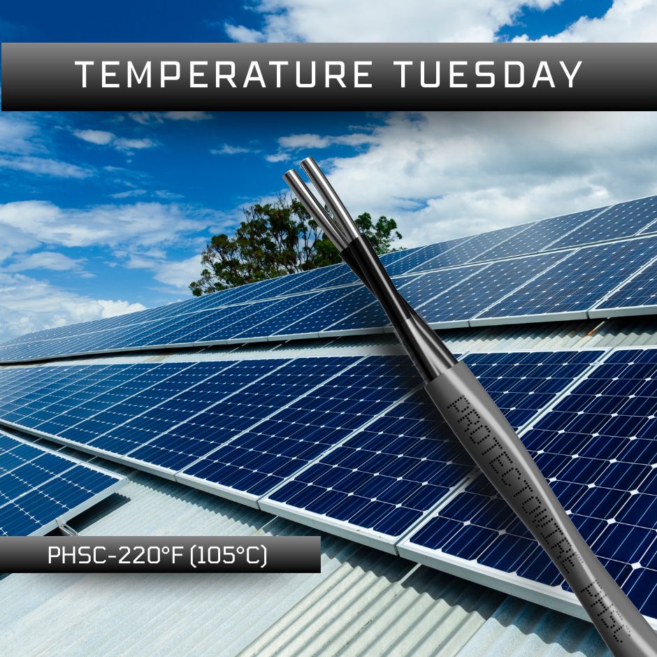 It’s #TemperatureTuesday and we're spotlighting the PHSC-220 digital linear heat detector. From solar panels to petrochemical plants and floating roofs tanks, this versatile detector handles demanding industrial applications with ease. Rated for up to 175°F (79°C) 
#Protectowire