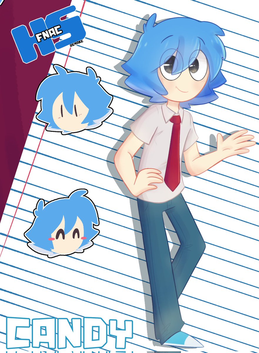 LES PRESENTO EL RE-DISEÑO DE CANDY 🐈
#FNACHS #FNAFHS #FNACHSREMAKE