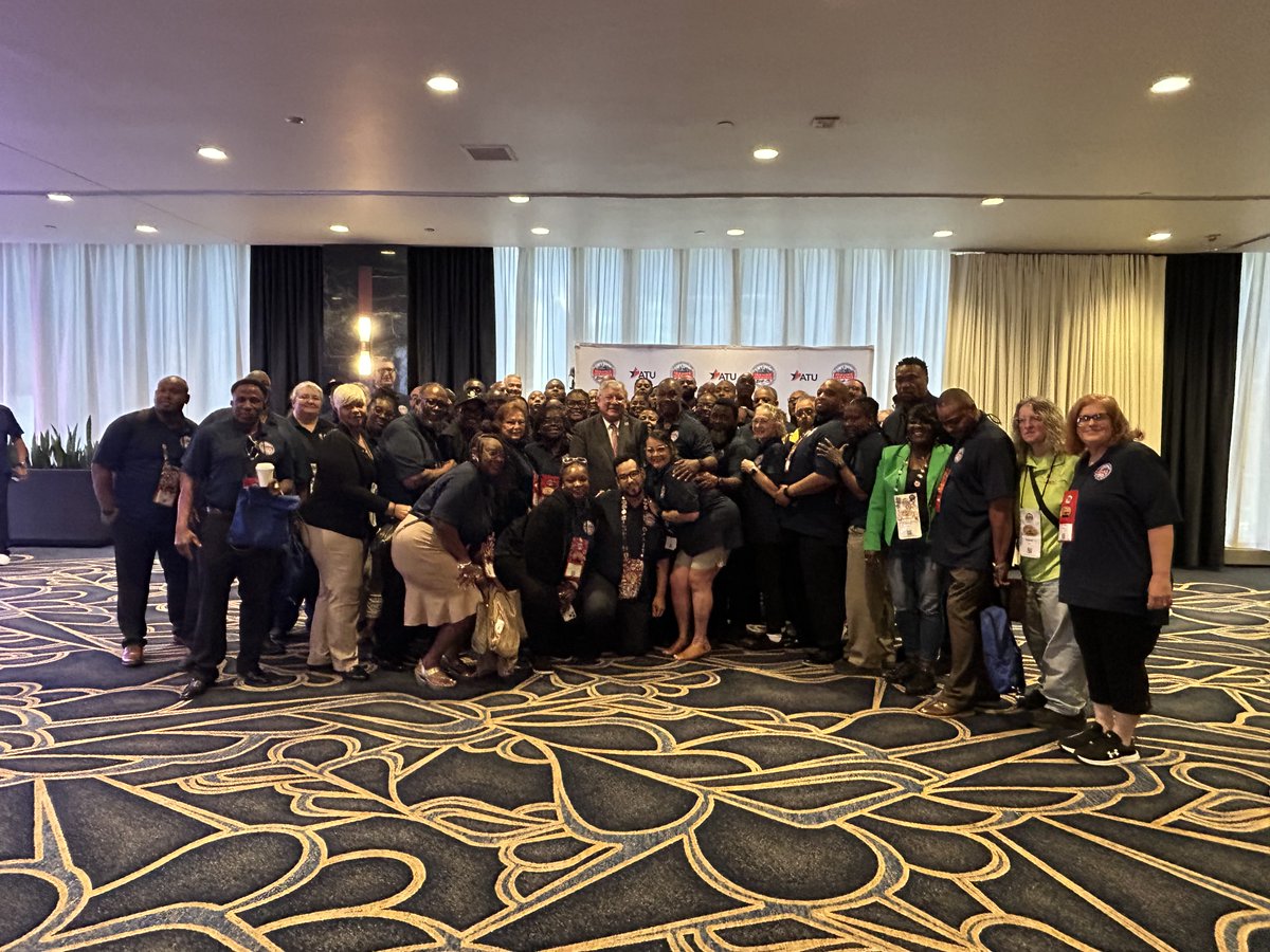 IL AFL-CIO President Tim Drea is in NYC delivering a message of labor solidarity at the Amalgamated Transit Union (ATU) 61st Constitutional Convention. These workers are the backbone of our communities -- let's stand together to address the challenges of the future of transit.
