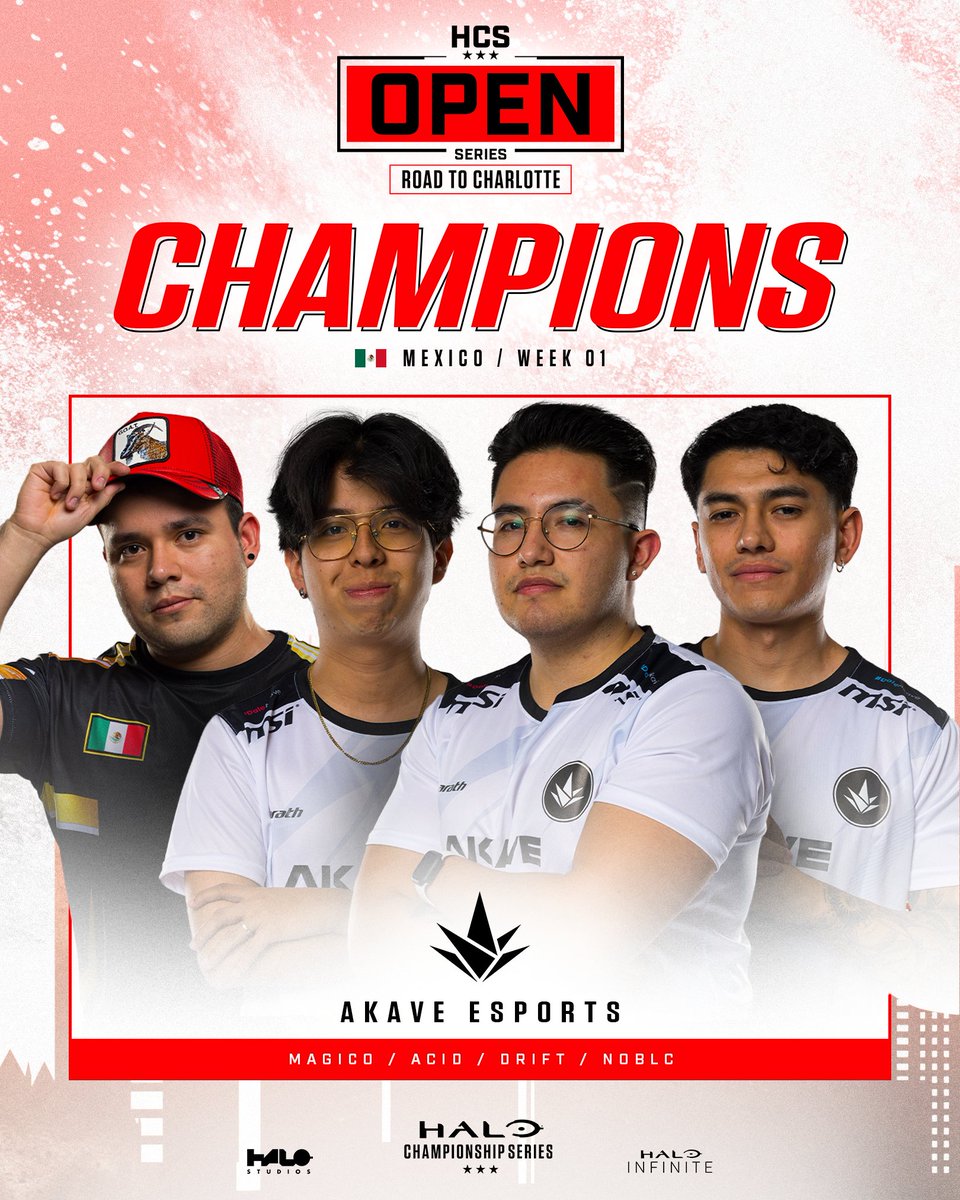 Week 1 on the road to Charlotte goes to <a href="/AkaveEsports/">Akave Esports</a> in MX! 🇲🇽🏆

#HCSOpenSeries