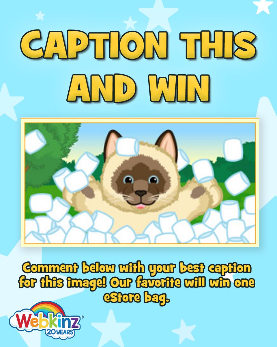 webkinz's tweet image. CAPTION THIS 🐾💬
Drop your funniest line for this kitty &amp;amp; you could win an eStore bag! 🎁
Ends Aug 31 • Winner notified by DM
#Webkinz #CaptionThis #Contest