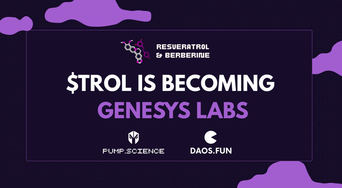 Resveratrol & Berberine ($TROL) tweet media