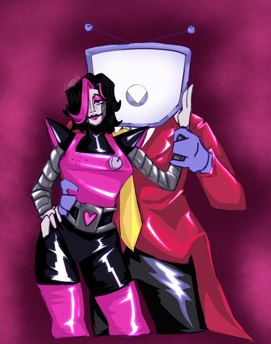 One of my Mettatenna doodles 

#mettatenna #DELTARUNE