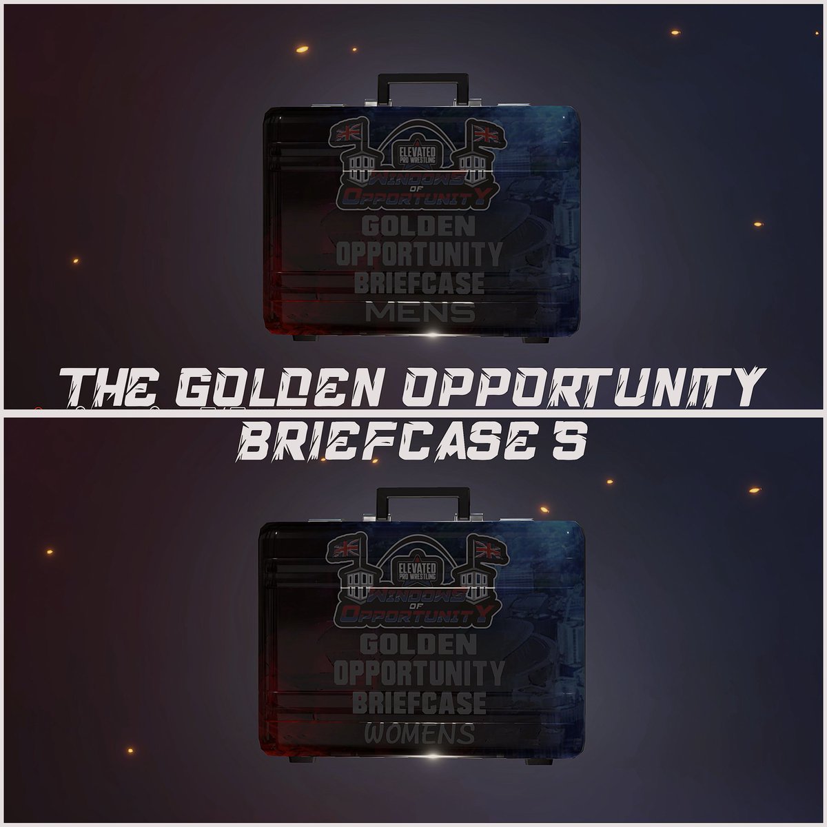 The Briefcases are ready for Wembley August 30th! #CAW #CAWMMUNITY #WWE2K #WWE2K25 #EPW #ELEVATED #PROWRESTLING
