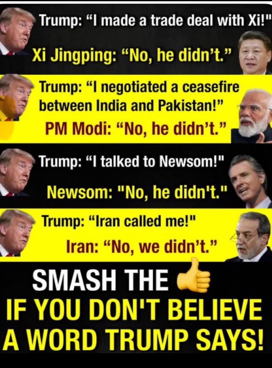 Trump lies!
