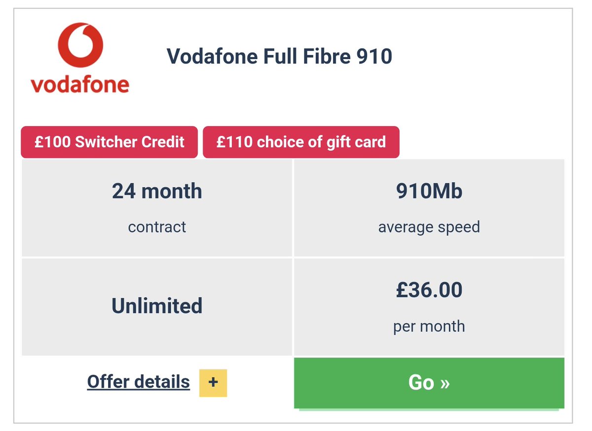 BroadbandSmith's tweet photo. Looking for a better #broadband #deal? Look no further.
​Includes a £110 #gift card, available only when you sign up through our website.​Check if this offer is available in your area now. Enter your postcode on our site to find out. #Leeds #trossard​https://t.co/6n4mXOBOst https://t.co/KsHpGWKHVt