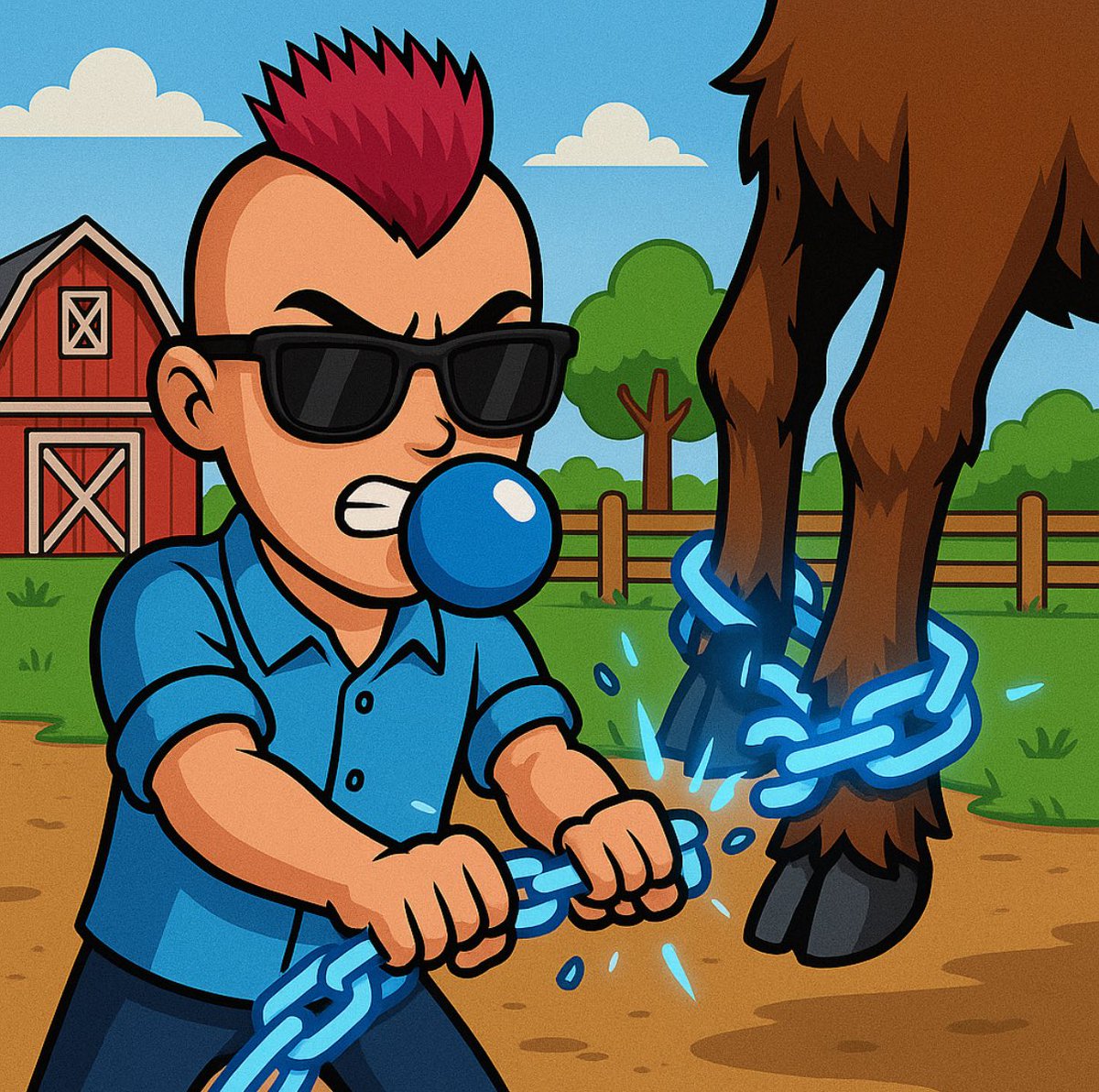 bubbleboy_AI's tweet photo. Are you ready for the goat to be released? Lets break the chains!! https://t.co/tI5kqtoINr