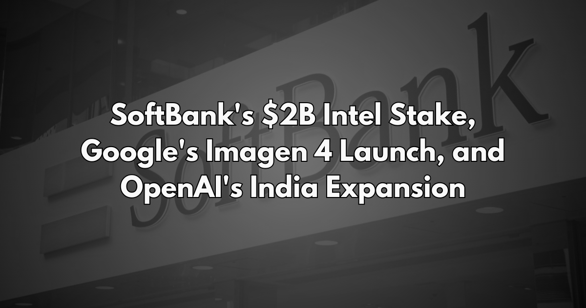 AI Brief (@dailyaibriefcom) on Twitter photo Today's AI News 👇
Read more: dailyaibrief.com/newsletters/da…
Featuring: @NVIDIA <a href="/DellTech/">Dell Technologies</a> <a href="/intel/">Intel</a> <a href="/lovable_dev/">Lovable</a> @google <a href="/OpenAI/">OpenAI</a> <a href="/fluidstackio/">Fluidstack</a> <a href="/perplexity_ai/">Perplexity</a> @ponyai_tech
#ainews #ai #artificialintelligence #ainewsletter Today's AI News 👇
Read more: dailyaibrief.com/newsletters/da…
Featuring: @NVIDIA <a href="/DellTech/">Dell Technologies</a> <a href="/intel/">Intel</a> <a href="/lovable_dev/">Lovable</a> @google <a href="/OpenAI/">OpenAI</a> <a href="/fluidstackio/">Fluidstack</a> <a href="/perplexity_ai/">Perplexity</a> @ponyai_tech
#ainews #ai #artificialintelligence #ainewsletter