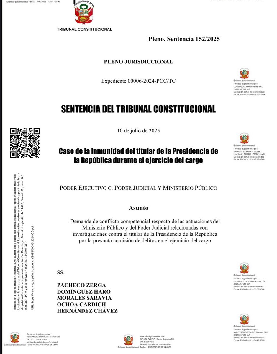 Schereiberaldin's tweet photo. 👀 Después del mandato, las investigaciones siguen.
➡️ Fiscalía y jueces supremos retoman el caso
➡️ Hasta 5 años después de dejar el cargo puede procesarse. 5/5 https://t.co/a8knBltd1Z
