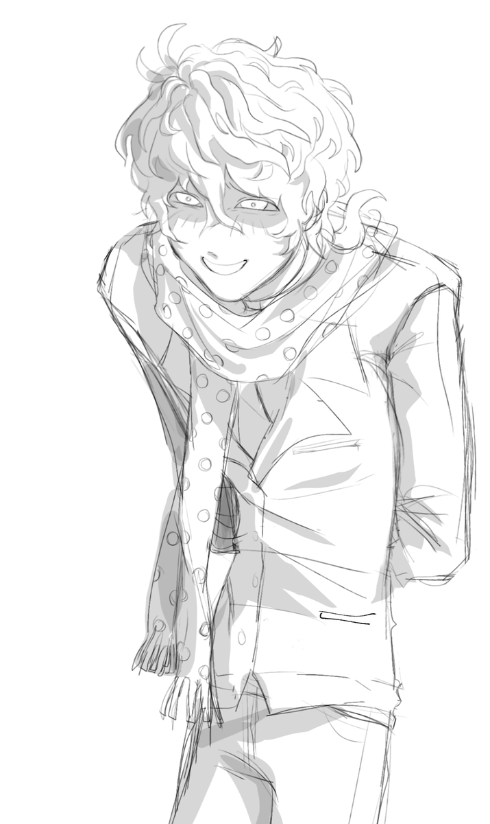 Deadbeatalcohol's tweet photo. Been a while!

Low effort #midori sketch because he doesn't deserve any more of my attention 
#souhiyori #yttd https://t.co/7ZhuzT9Ojn