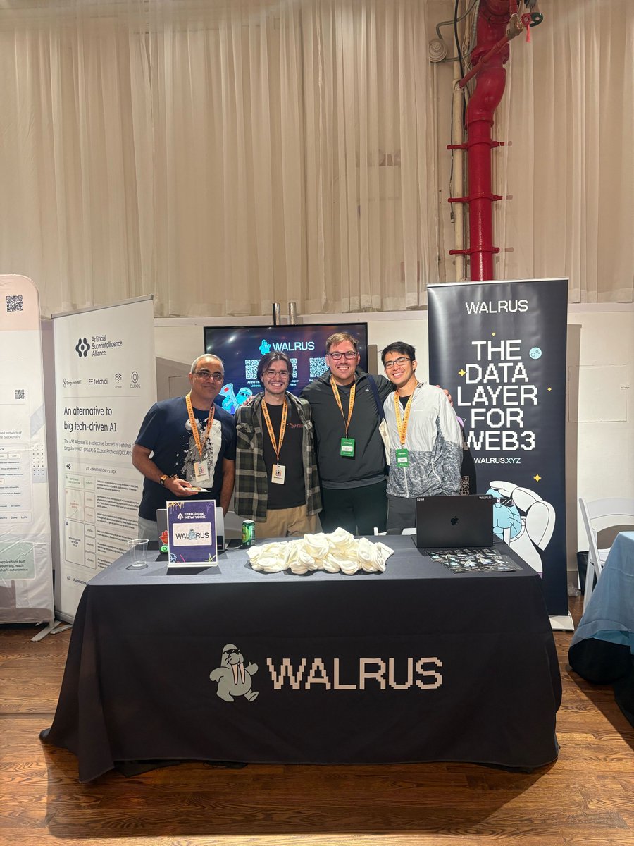 We had a blast at <a href="/ETHGlobal/">ETHGlobal</a>.

Blob global takeover.

Did you meet our team there?