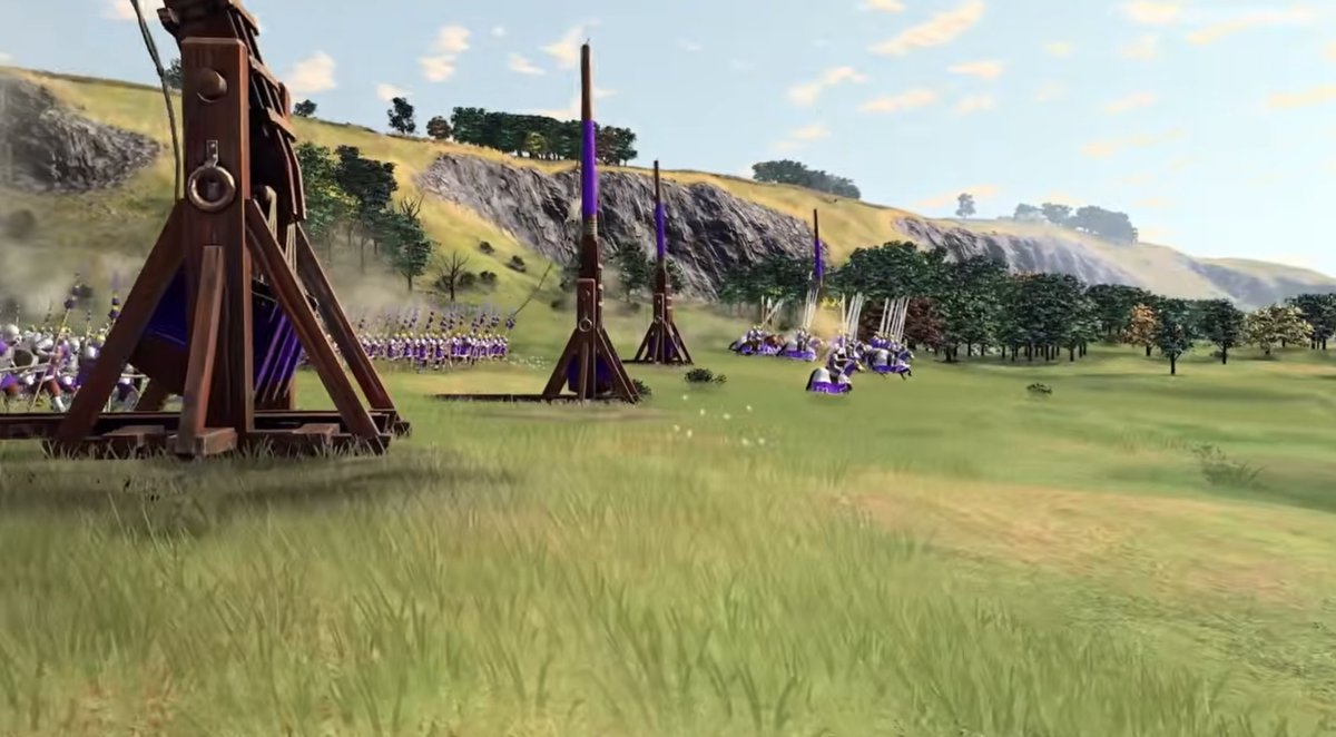 IGN's tweet photo. Age of Empires IV is coming to PS5 with a new Dynasties of the East expansion. #gamescom2025 #OpeningNightLive https://t.co/rwM7EW3z2D