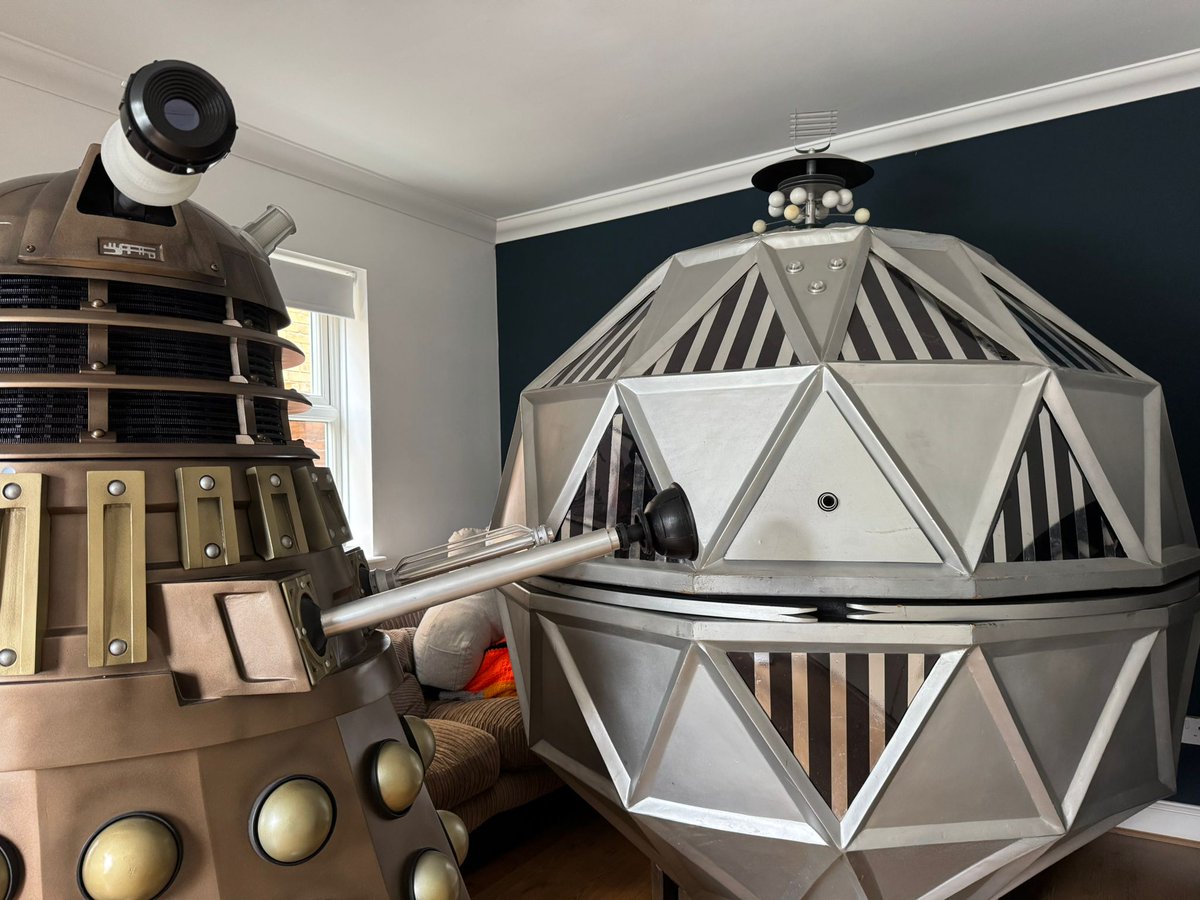 when your mum thinks you'll grow out of your dr who figures but instead the dr who figures grew
