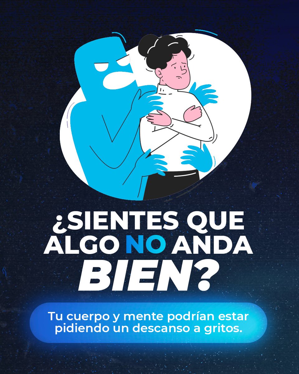 ¿Sientes que estás al límite? 🧠

El descanso no es una debilidad, es una inversión en tu potencial.

Conoce las señales de que necesitas una pausa 👇
aicad.es/sintomas-de-qu…