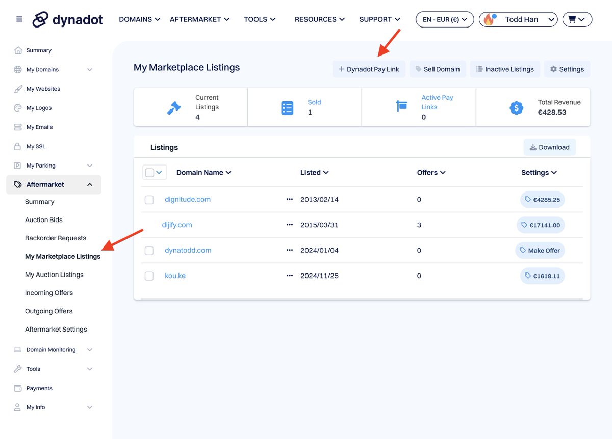 #3️⃣ Payment links