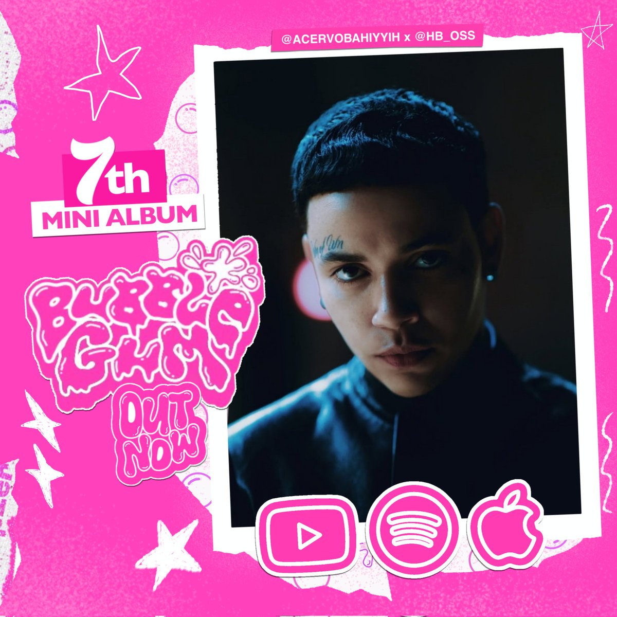 ✨ O 7th Mini Album do Kep1er Bubble Gum chegou e a Hiyyih está entregando visual, talento e presença! 🩷

Disponível em todas as plataformas digitais. Siga <a href="/acervobahiyyih/">Acervo Bahiyyih</a> e <a href="/HB_OSS/">Our Shining Star Hiyyih</a> para mais informações da diva!

#HUENING_BAHIYYIH #휴닝바히에 #KEP1ER #BUBBLE_GUM
