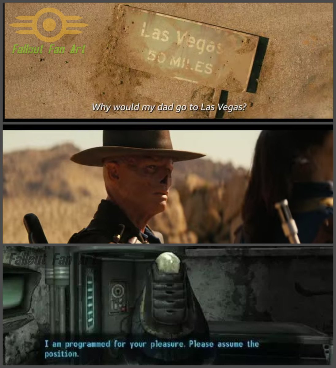 FalloutFanArt's tweet photo. We all know exactly why 😏
#fallout #FalloutPrime https://t.co/C7ODBdwUqU